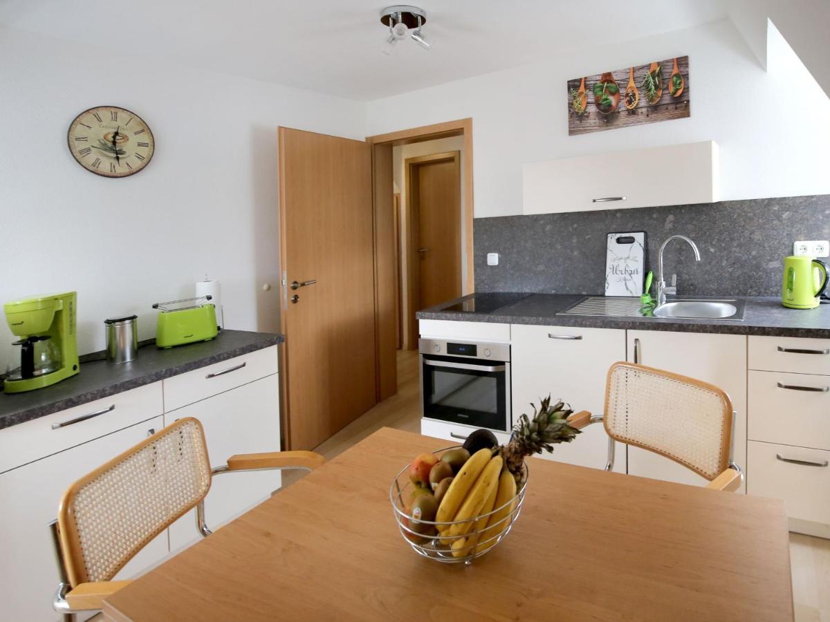 Ferienwohnungen Haus Angela Mühlhausen Esterno foto