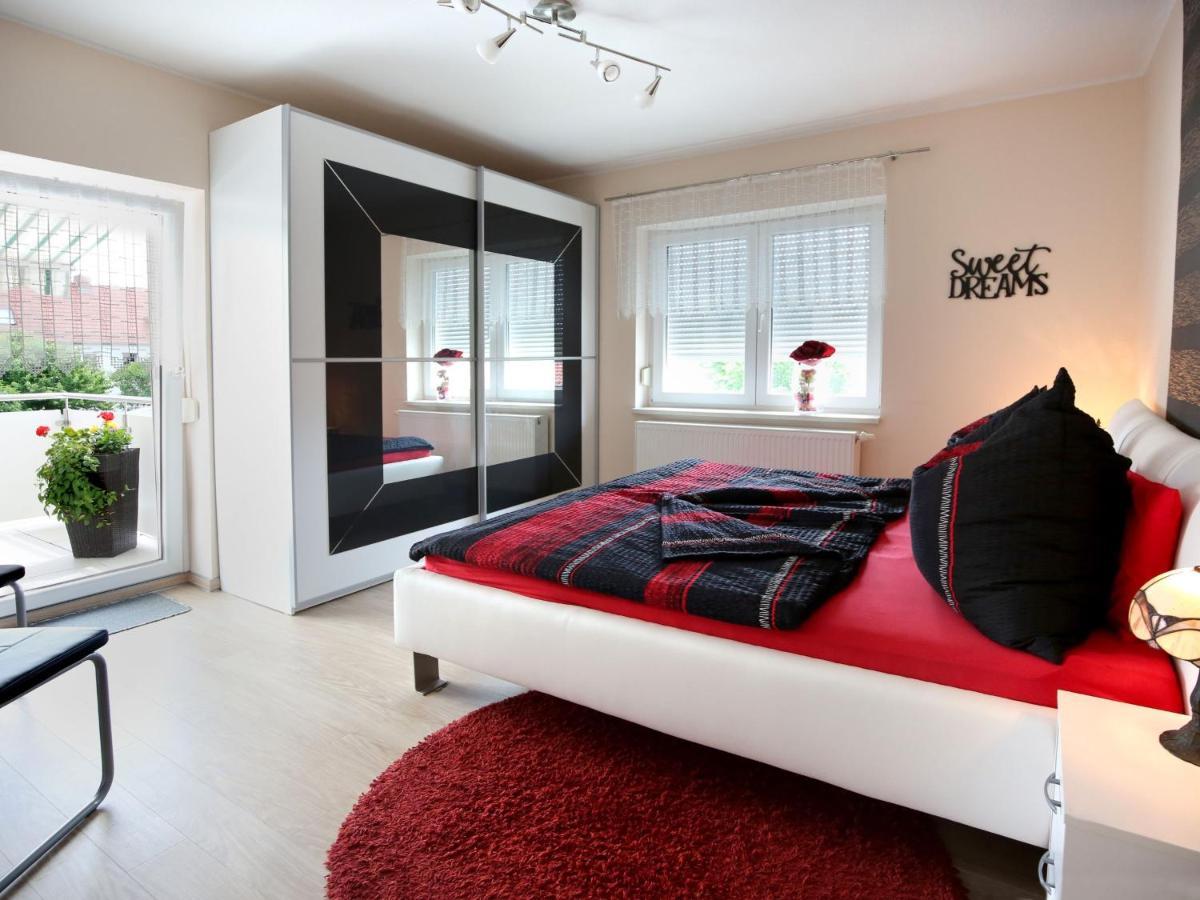 Ferienwohnungen Haus Angela Mühlhausen Esterno foto